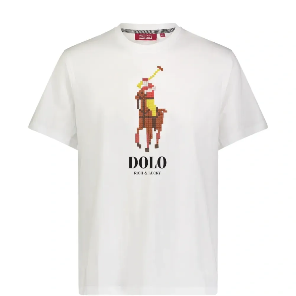 Футболка с пиксельным графическим принтом