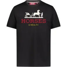 Футболка с графическим изображением "Богатство лошадей"