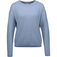 Джемпер с длинными рукавами и вырезом "лодочка"