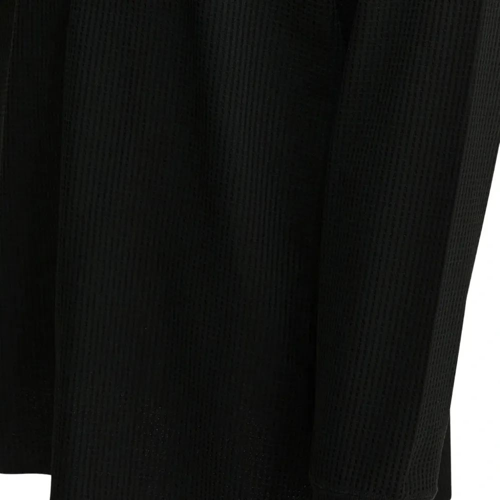 Рубашка с длинными рукавами в рубчик