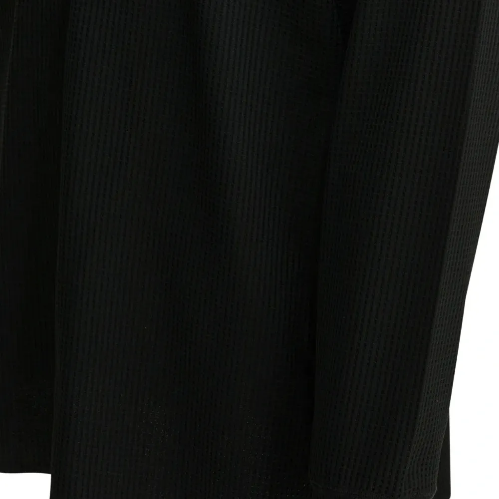 Рубашка с длинными рукавами в рубчик