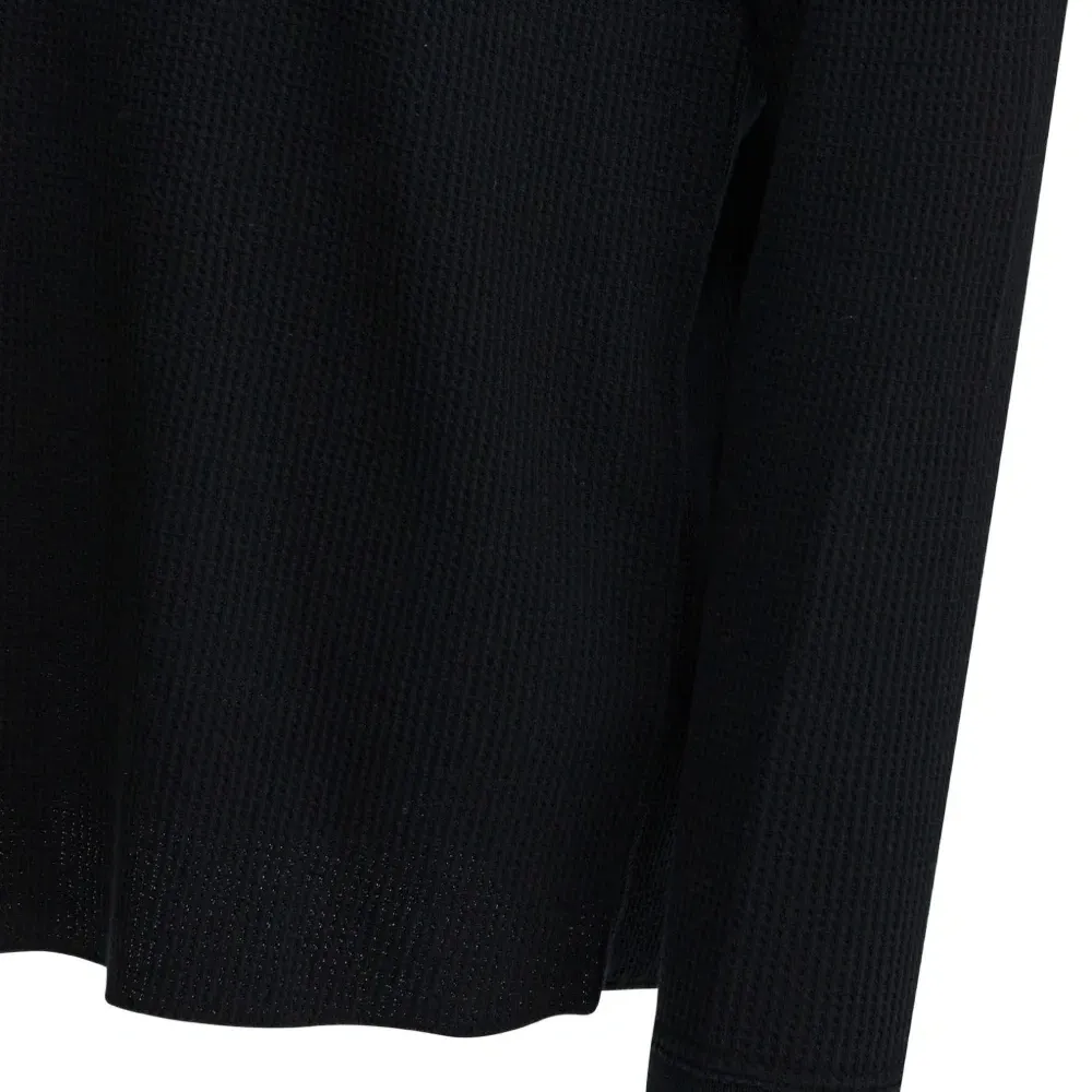 Лонгслив с вафельной текстурой