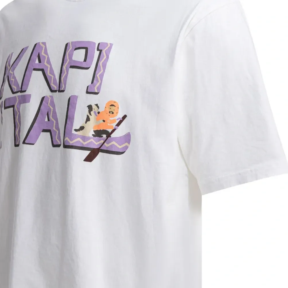 Футболка с принтом-логотипом