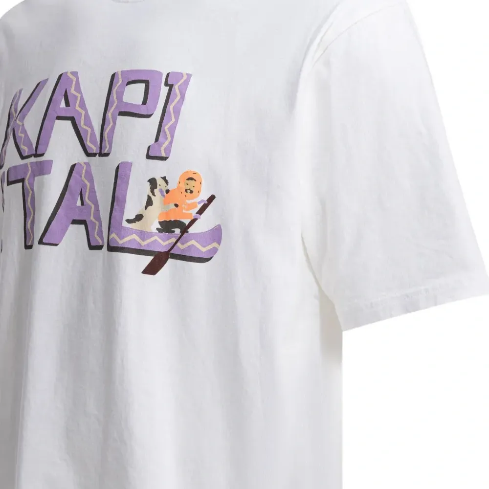 Футболка с принтом-логотипом