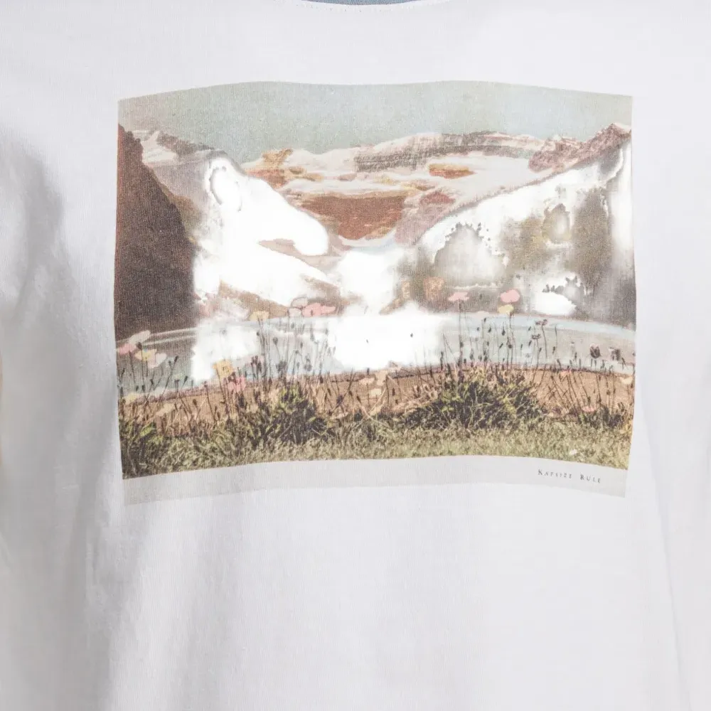 Футболка с отделкой "картина"