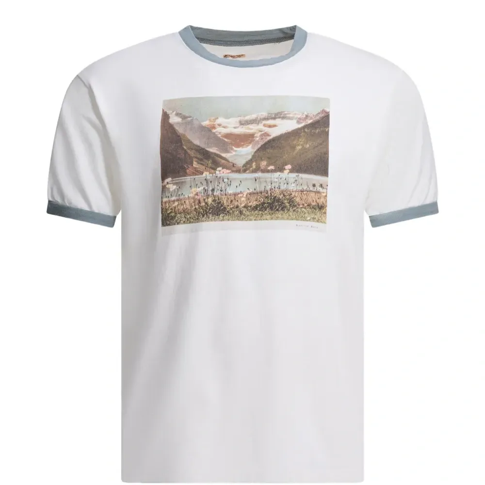 Футболка с отделкой "картина"