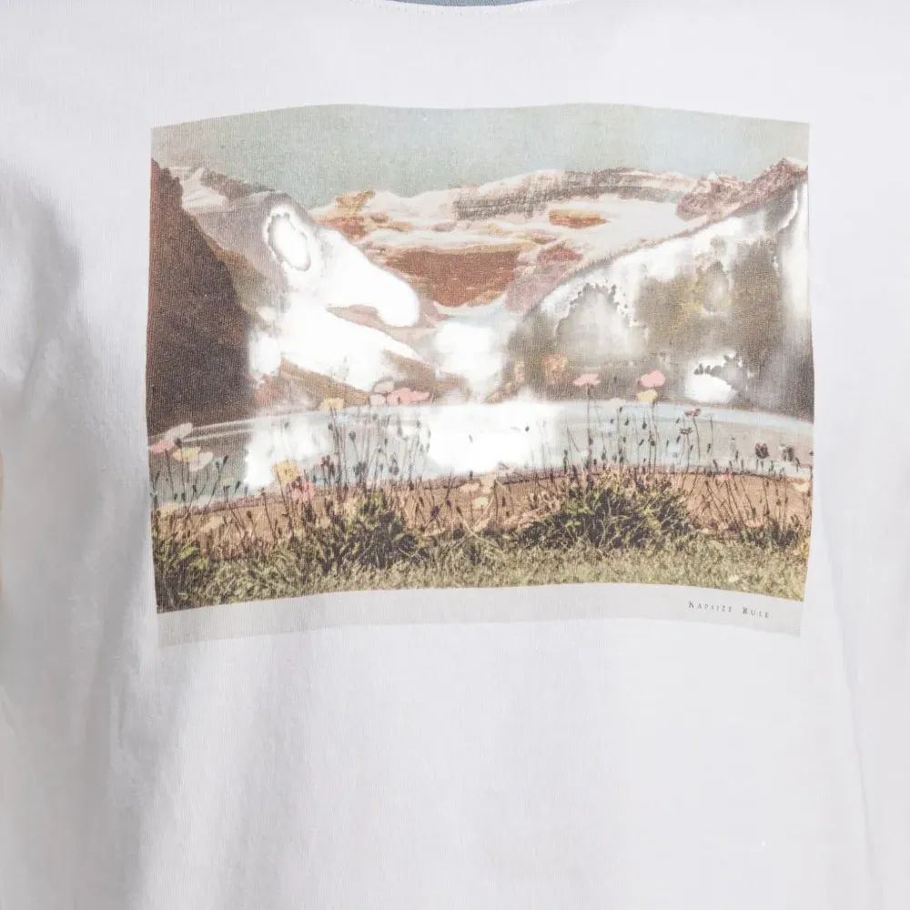 Футболка с отделкой "картина"