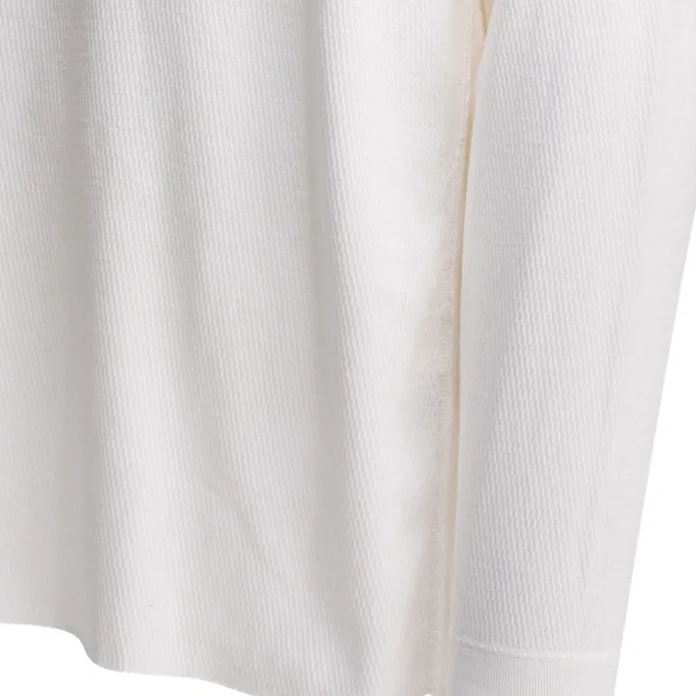 Фактурная футболка с длинными рукавами