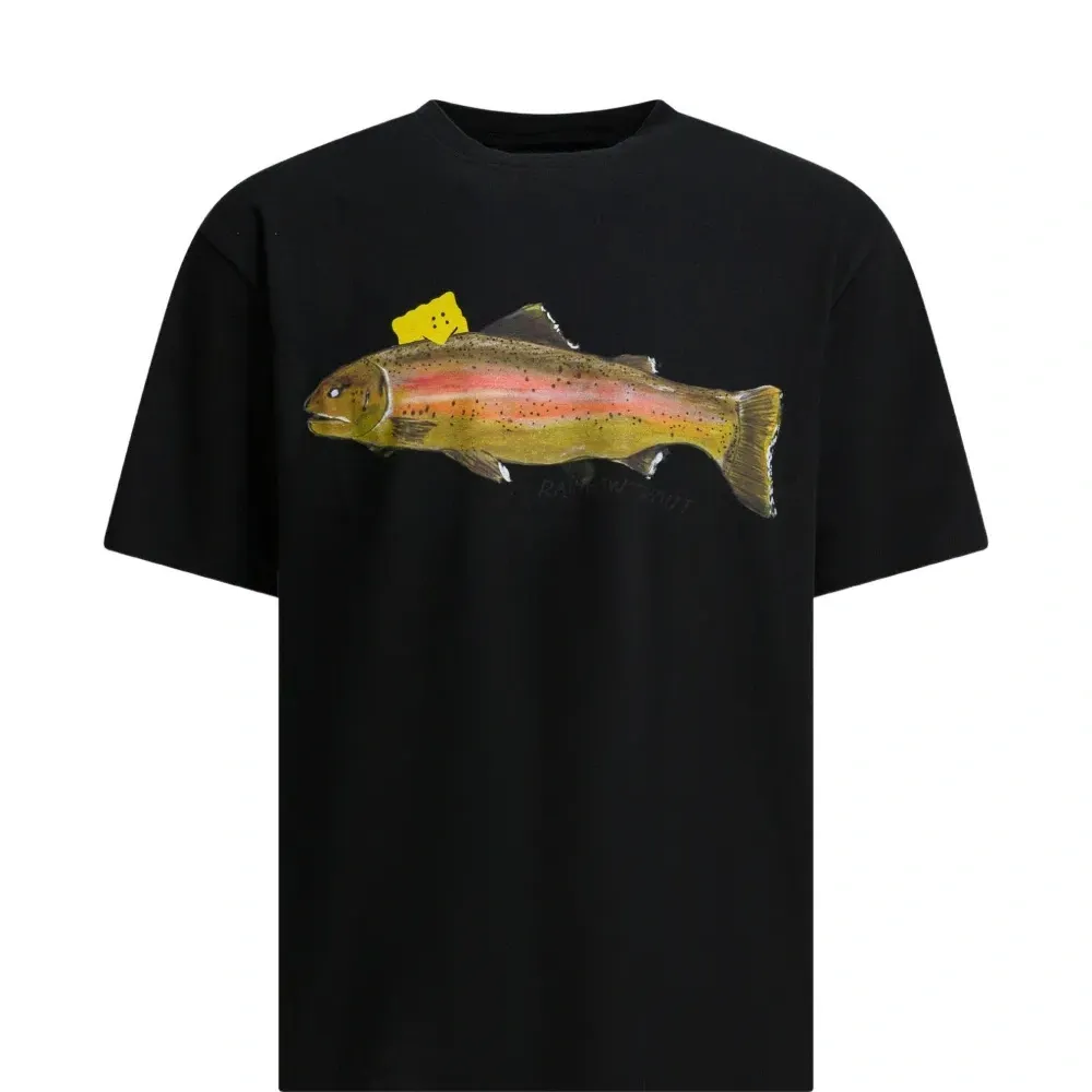 Футболка с короткими рукавами и принтом