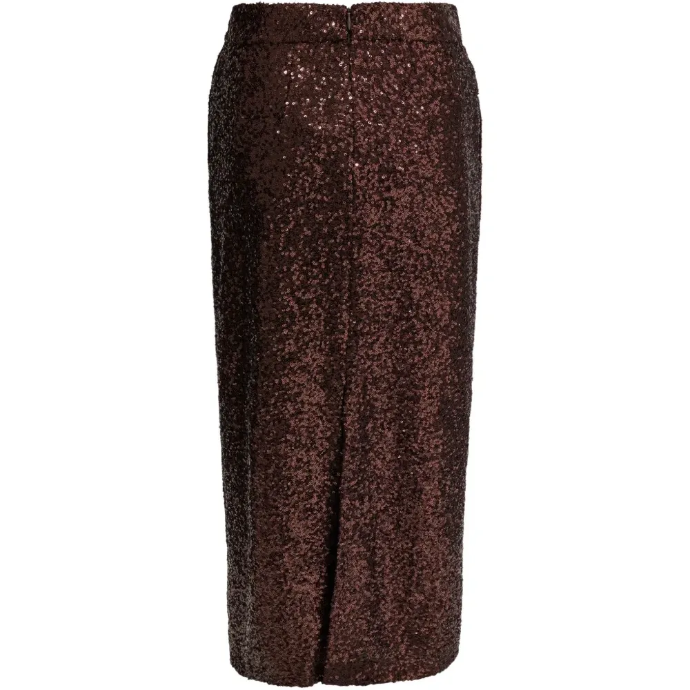 Миди-юбка с пайетками