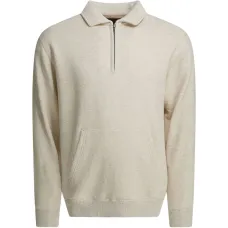 Свитшот с карманом и полу-молнией