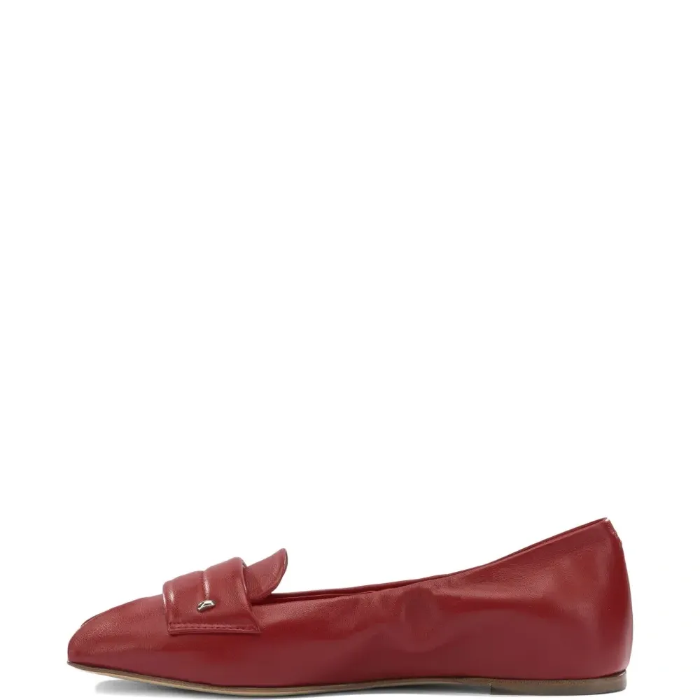 Лоферы с открытым носком