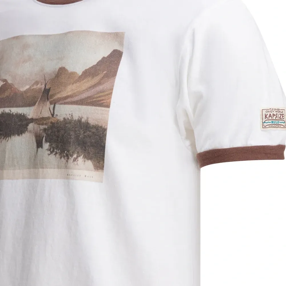 Футболка с принтом