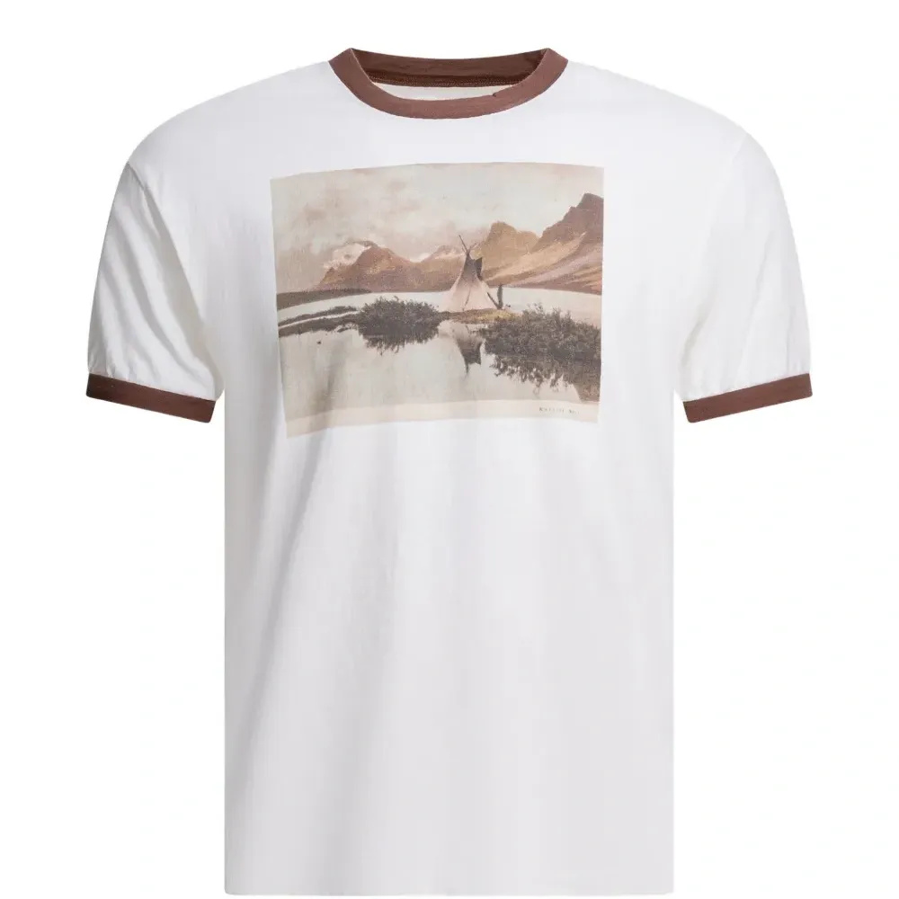 Футболка с принтом