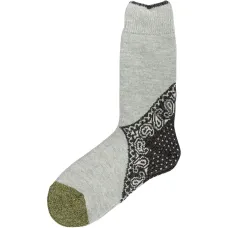 Носки с узором "пейсли"