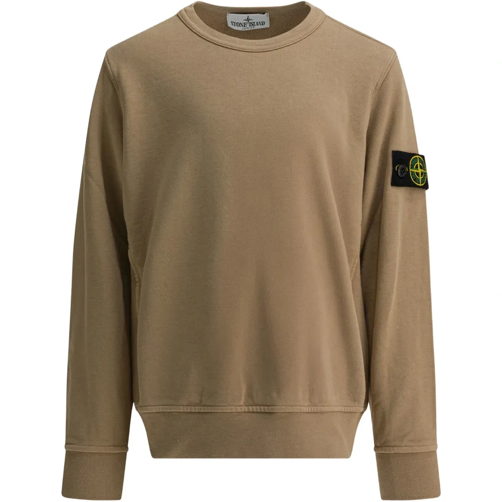 Свитшот с нашивкой-логотипом