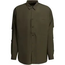 Рубашка с карманом на пуговицах