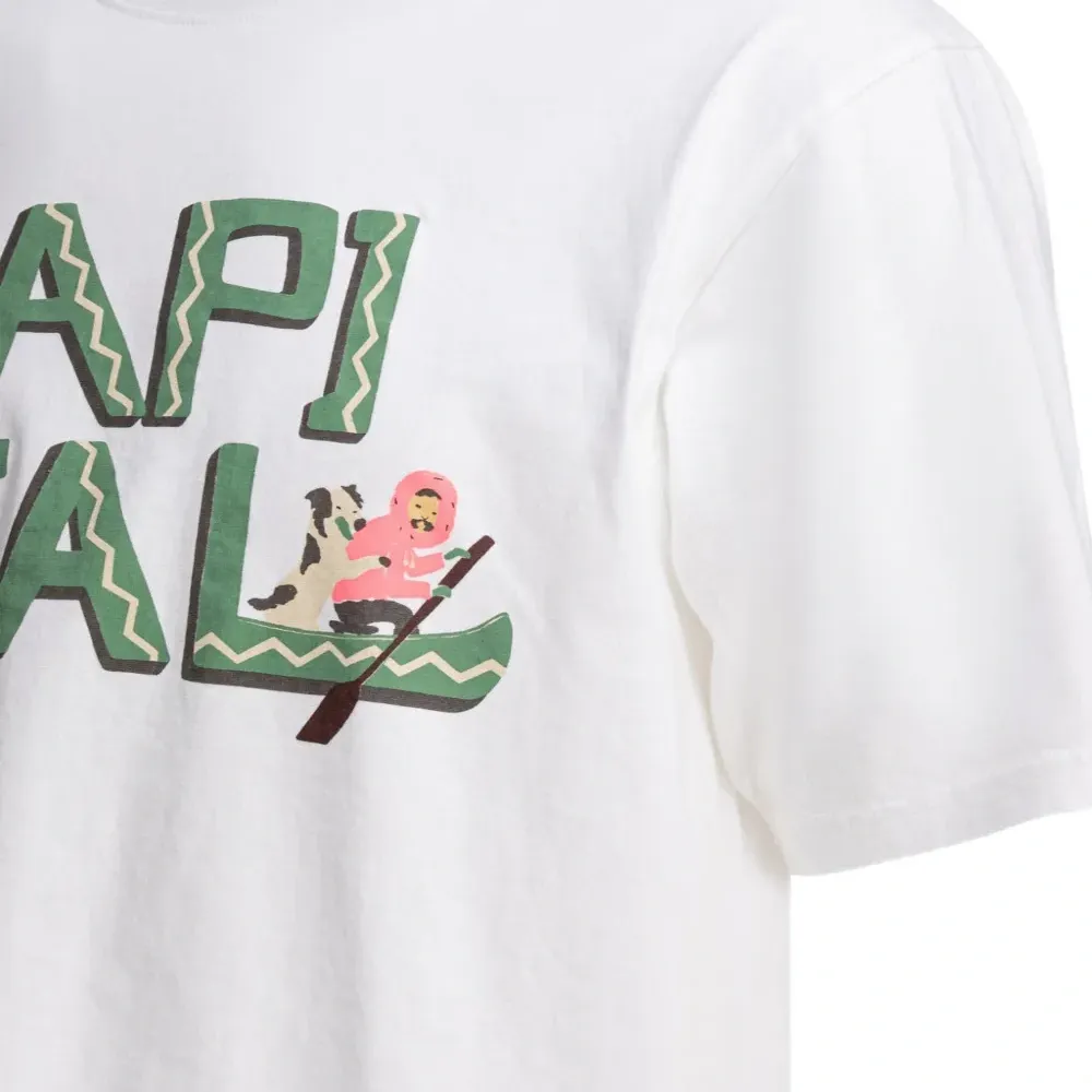 Футболка с принтом-логотипом