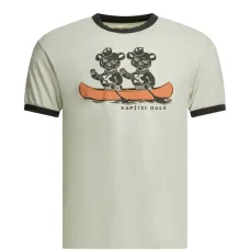 Футболка-рингер с принтом