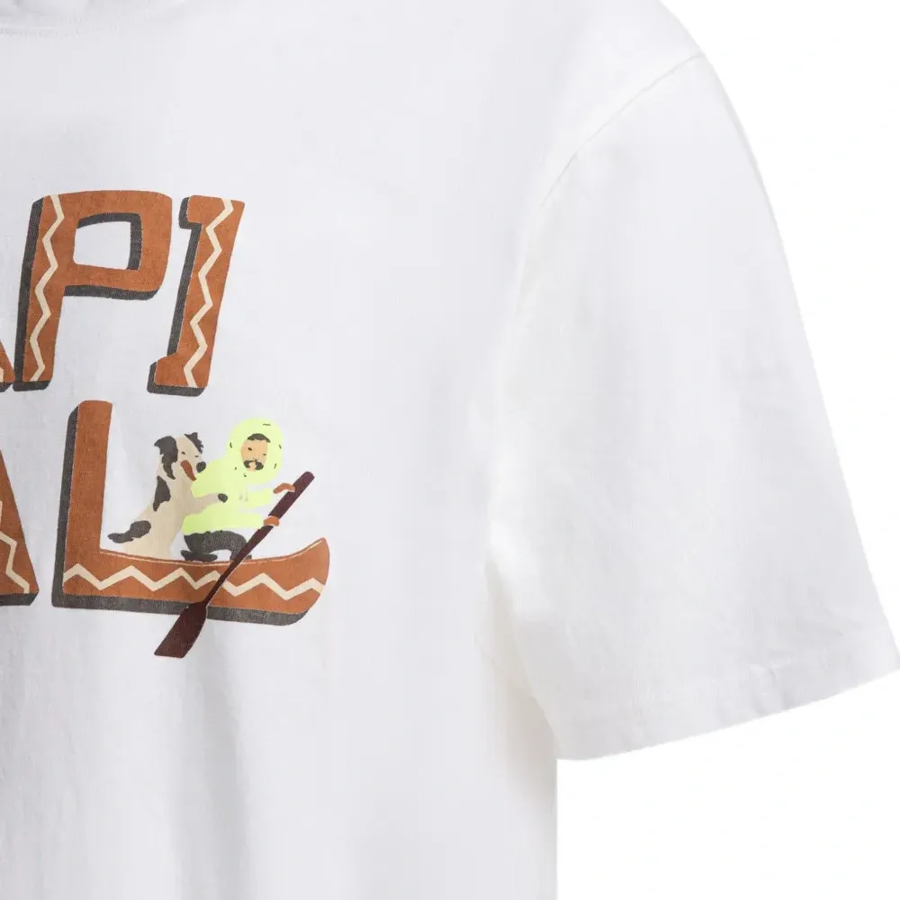 Футболка с принтом-логотипом