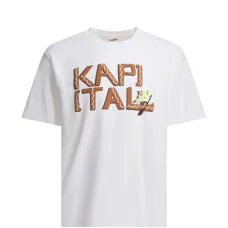 Футболка с принтом-логотипом