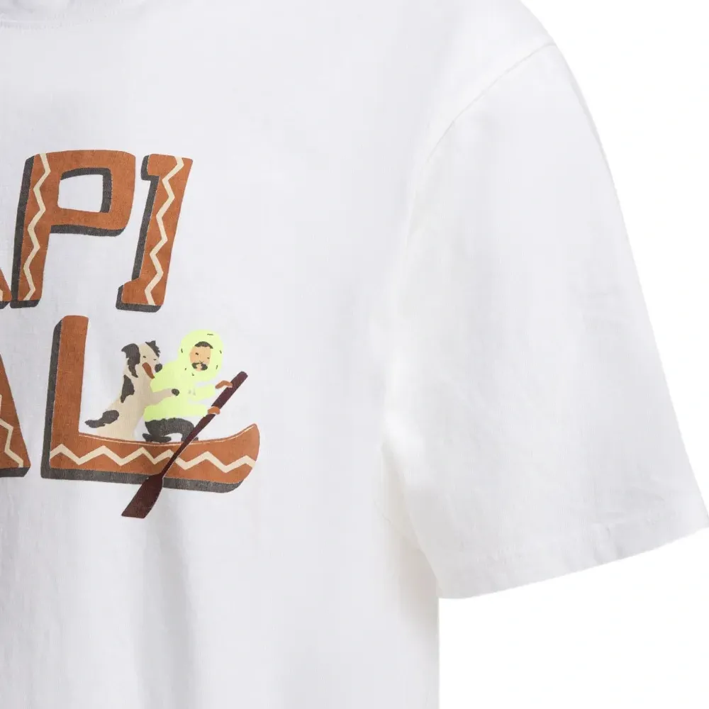 Футболка с принтом-логотипом