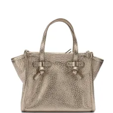 Сумка-тоут с металлическим эффектом