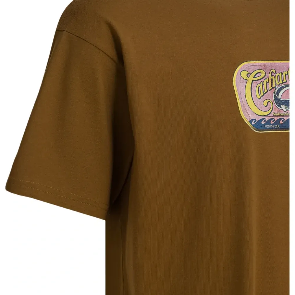 Футболка с графическим принтом «Сардины»