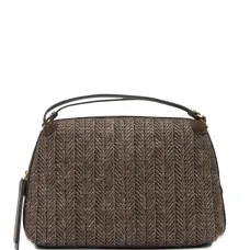 Сумка-тоут Alifa с плетёной ручкой