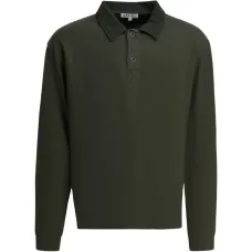 Поло на пуговицах