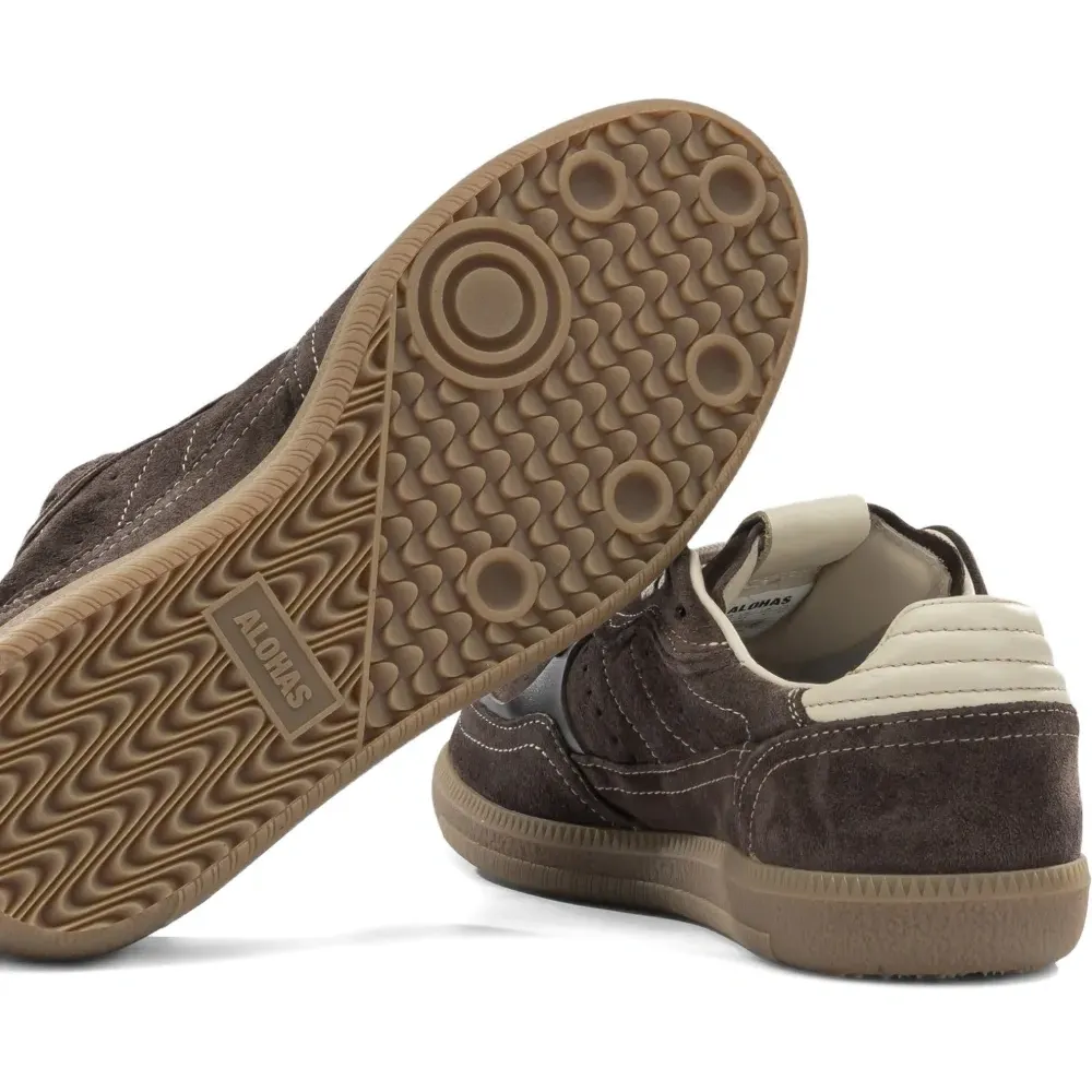 Кроссовки Tb.490 из замши с панелями