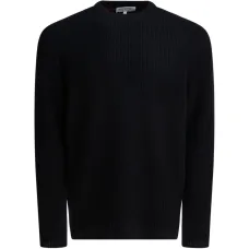 Рифленый свитер с круглым вырезом Рифленый свитер с круглым вырезом