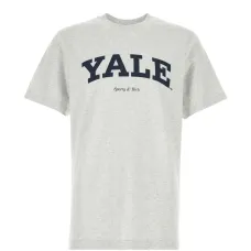 Меланжевая хлопковая футболка