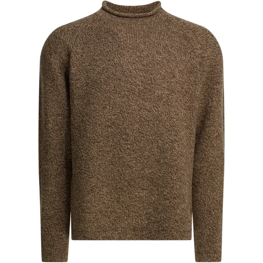 Джемпер с длинными рукавами и воротником-стойкой