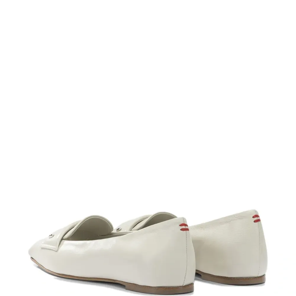 Лоферы с открытым носком