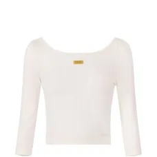 Вязаный топ с логотипом Вязаный топ с логотипом