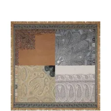 Шарф с коллажем из пейсли Molare Шарф с коллажем из пейсли Molare