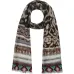 Анималистичный геометрический шарф Hawnbci