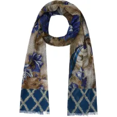 Шарф с цветочным принтом Hawnbci