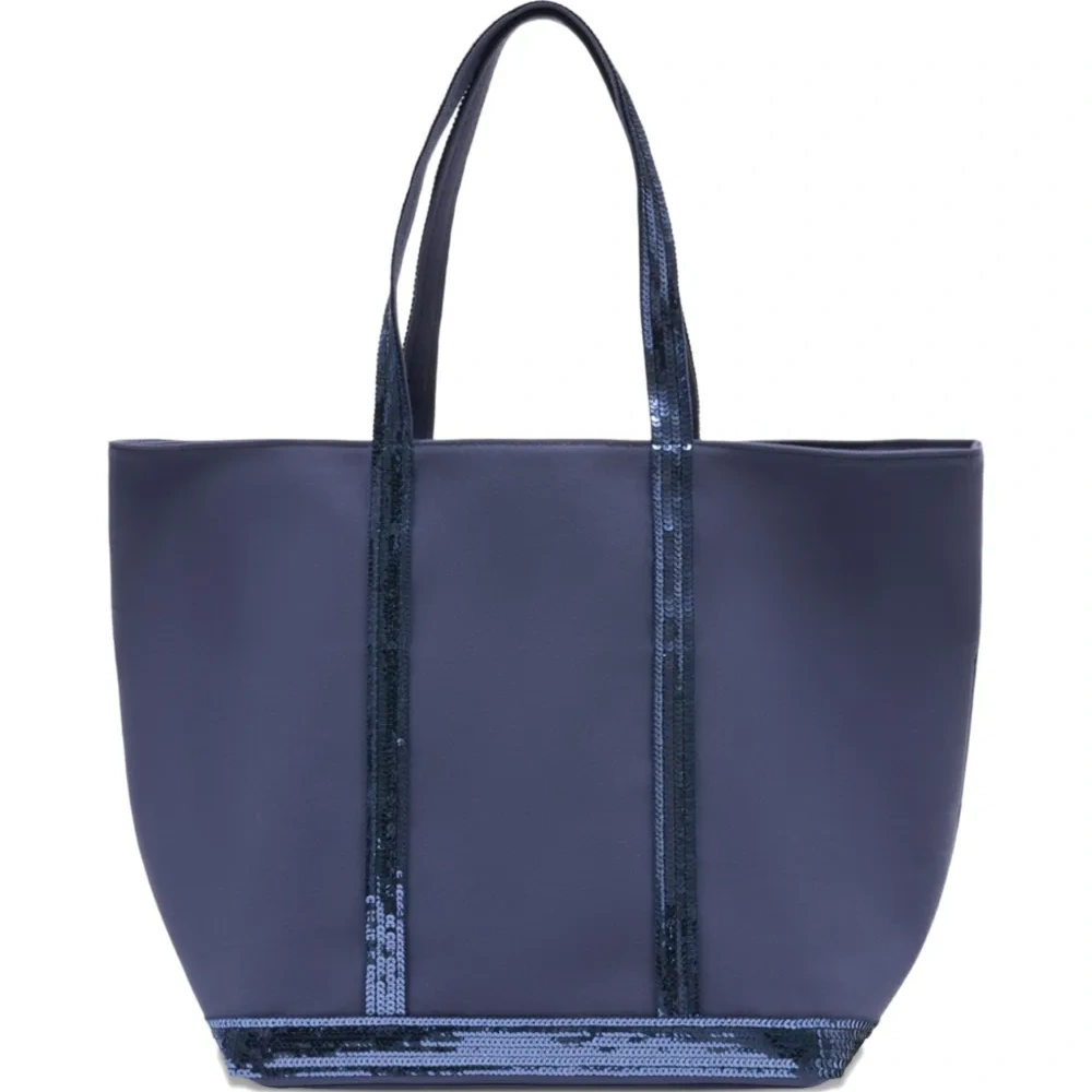 Сумка-тоут с ручками из пайеток L