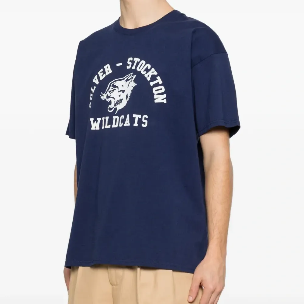 Футболка с круглым вырезом с анималистичным принтом