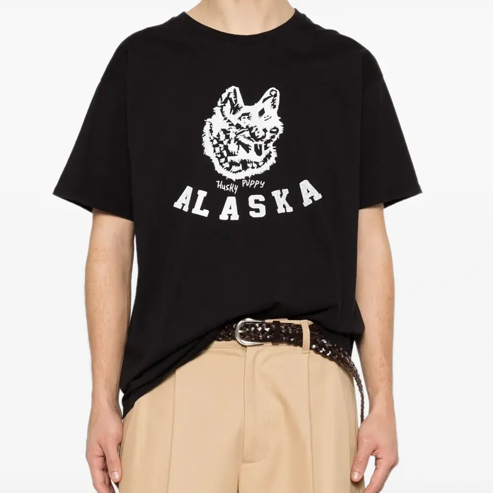 Футболка с принтом логотипа