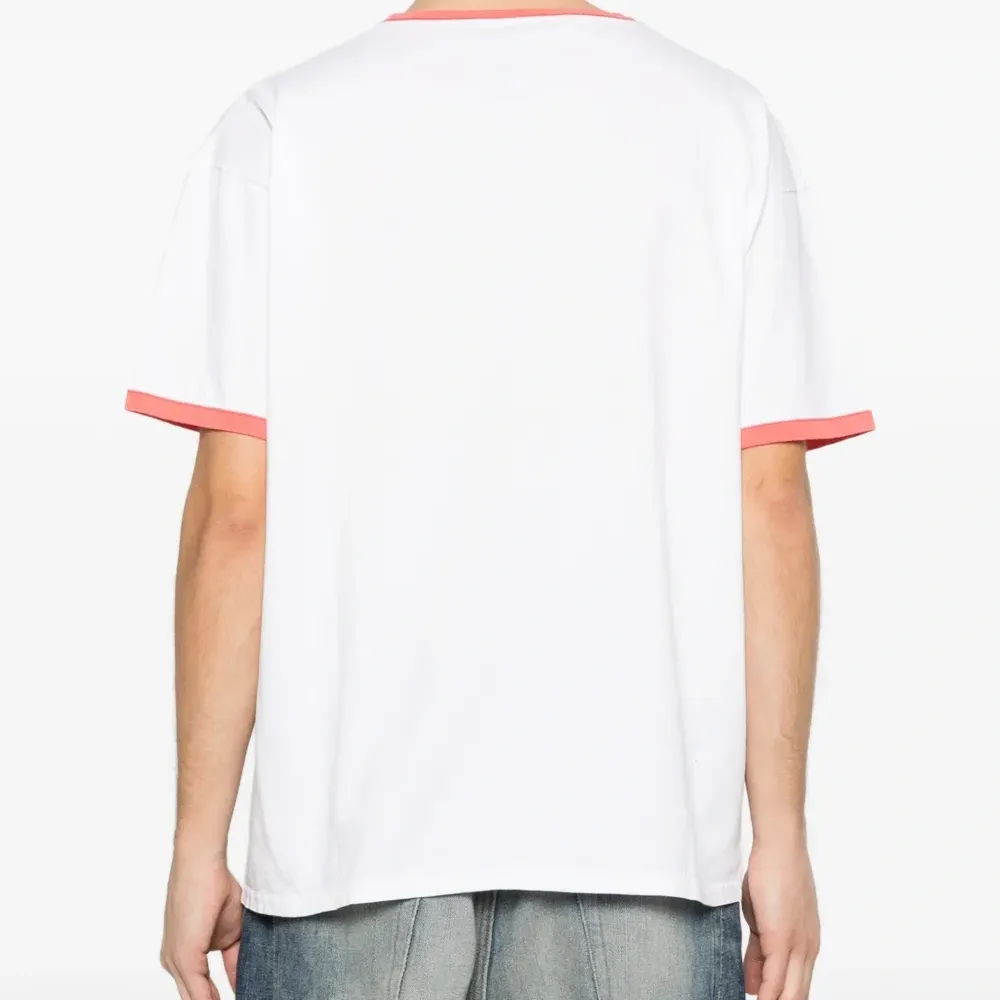 Футболка с графическим принтом и круглым вырезом