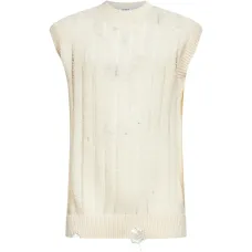 Жилет в рубчик