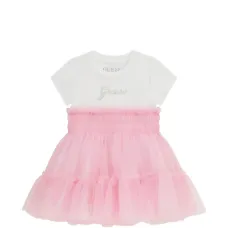 Платье с оборками