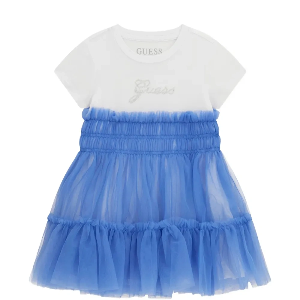 Платье с оборками