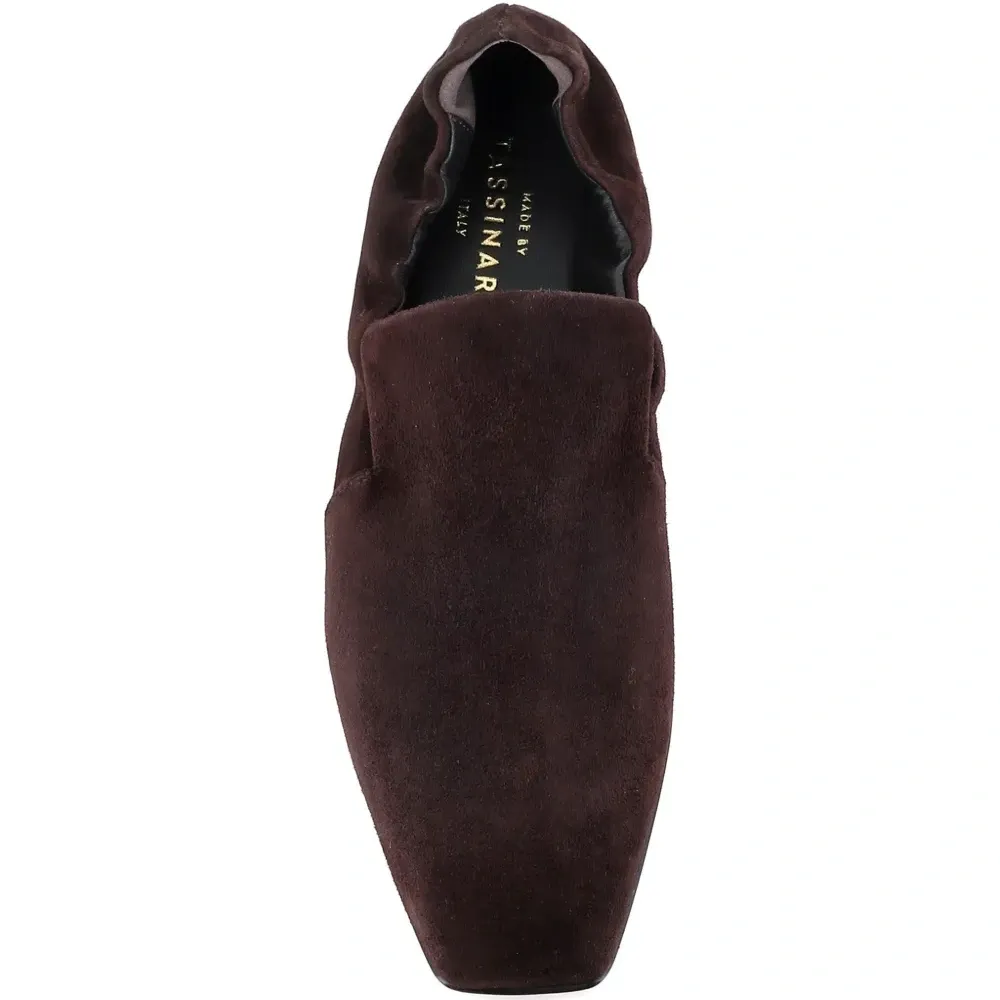 Лоферы из замши Cloe