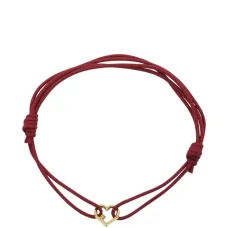 Мини-браслет Corazon Brillante на шнурке