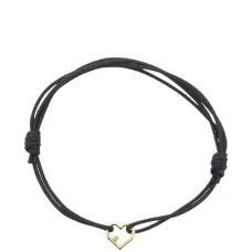 Мини-браслет Corazon Brillante на шнурке