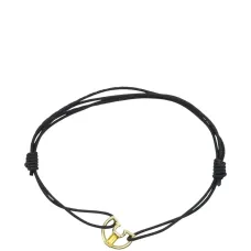 Браслет с буквой C